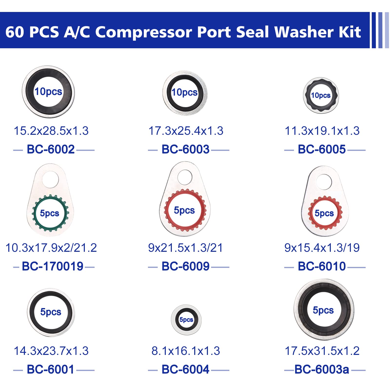 Busy-Corner 39 valve cores with remover tool, easy replacements for AC and tires.
