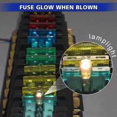 Busy-Corner fuses in multiple amperages improve compatibility for vehicles.