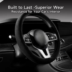 Butarfe suede wrap headliner coverage, refined styling and durability.