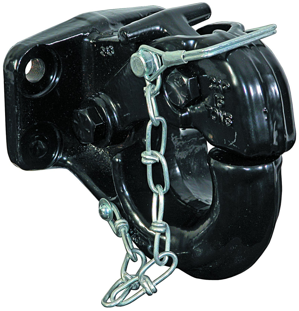 Buyers Products 10040 pintle hook body showing robust bolt-on construction for heavy towing