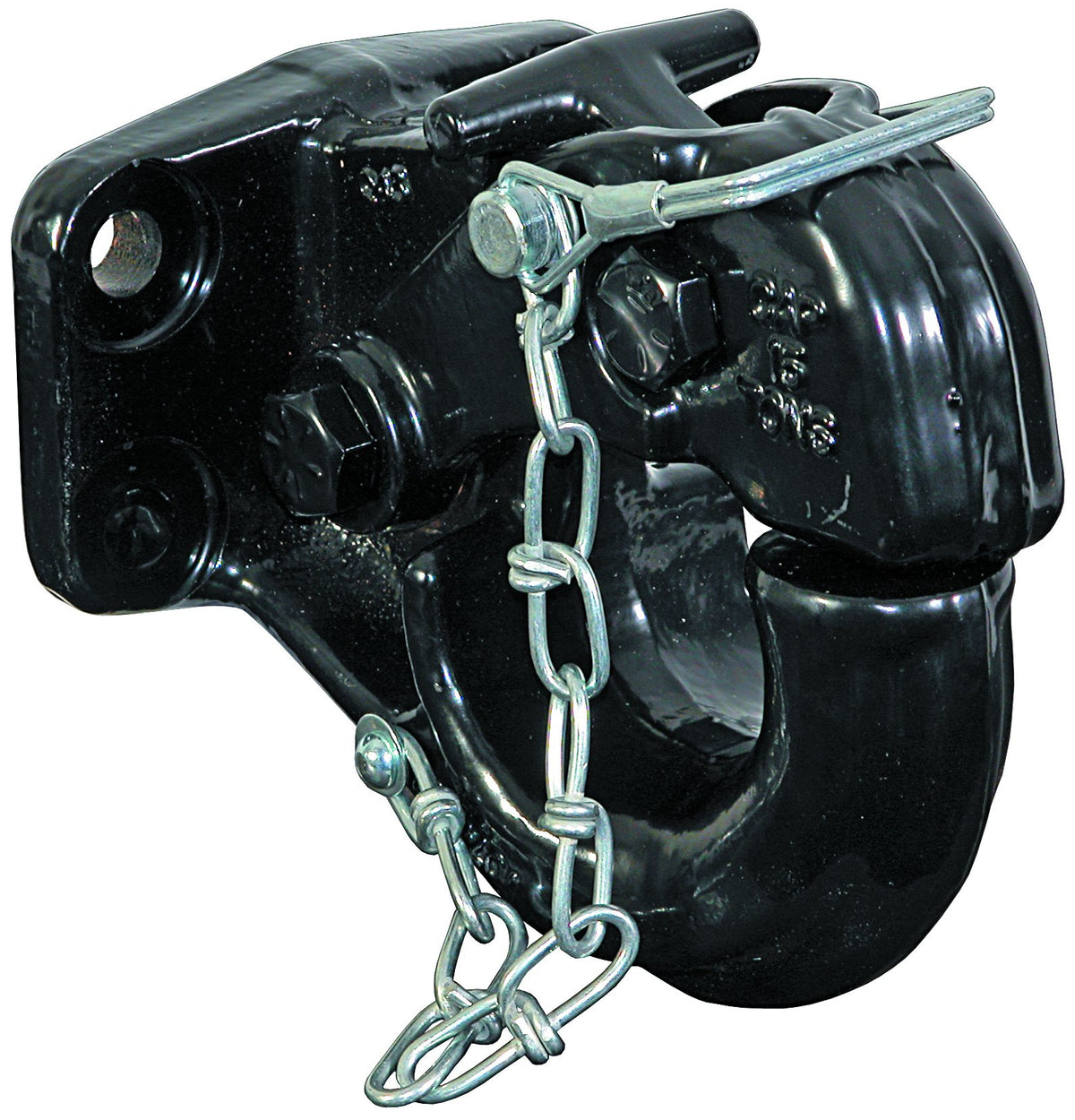 Buyers Products 10040 pintle hook body showing robust bolt-on construction for heavy towing