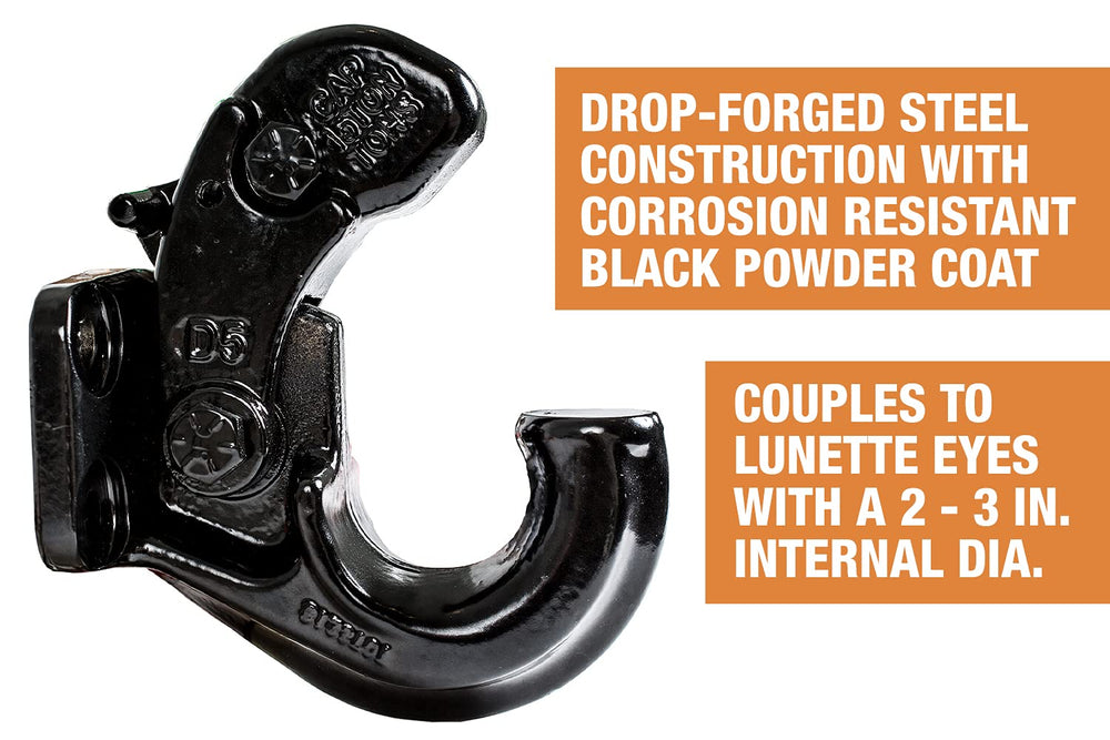 Complete mounting kit included with Buyers Products 10040 pintle hook
