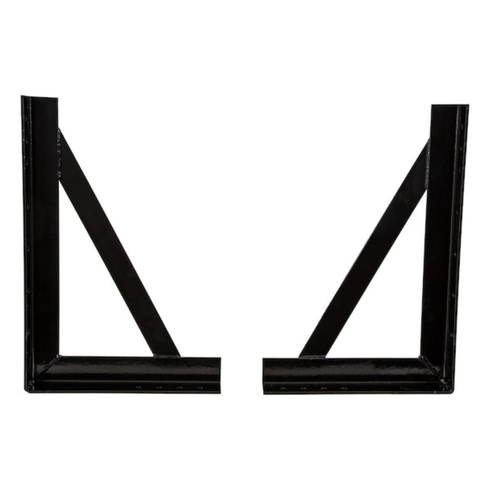 Buyers Products 1701012 heavy duty welded brackets for underbody toolbox provide secure mounting.