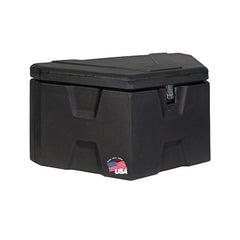 Buyers Products 1701680 trailer tongue box front view showcases sturdy weatherproof storage