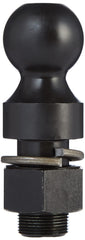 Buyers Products 1802056 hitch ball top view shows heat-treated finish for durability