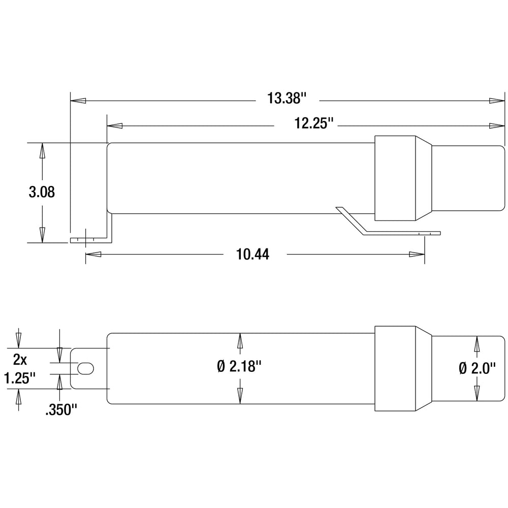 Mounted trailer placement demonstrates quick secure installation for easy permit access