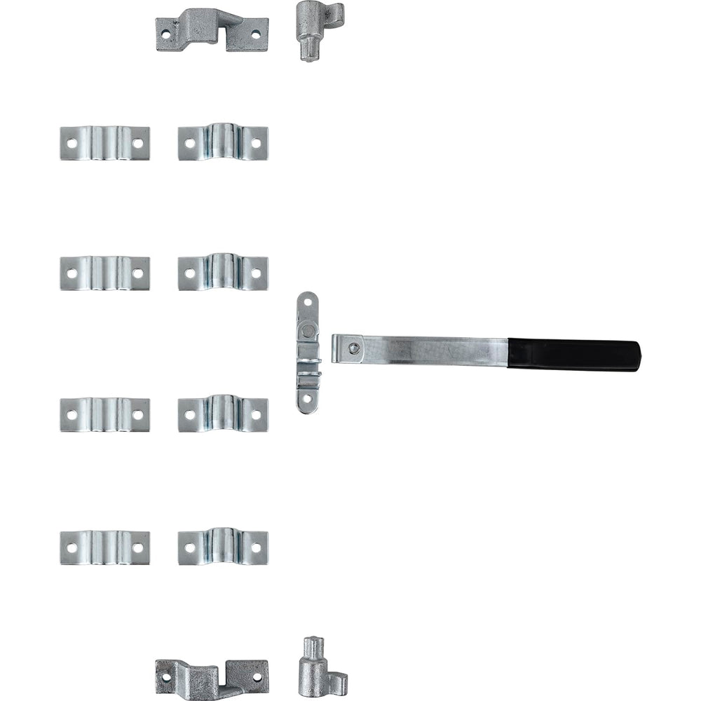 Buyers Products B2159C cam action door lock handle for durable bolt-on installation.