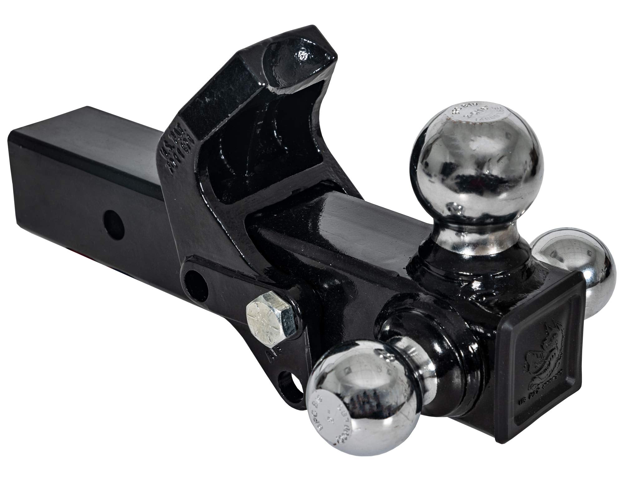 Buyers Products Company tri-ball hitch with pintle hook, full assembly for versatile towing