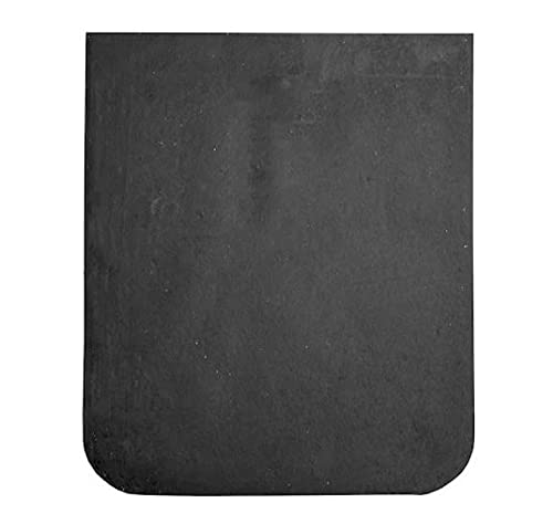 Buyers Products mudflap HD black 20x24 side view durable rubber shields undercarriage spray.