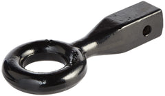 Buyers Products RM1225E tow eye side view highlighting 12,000 lb capacity potential