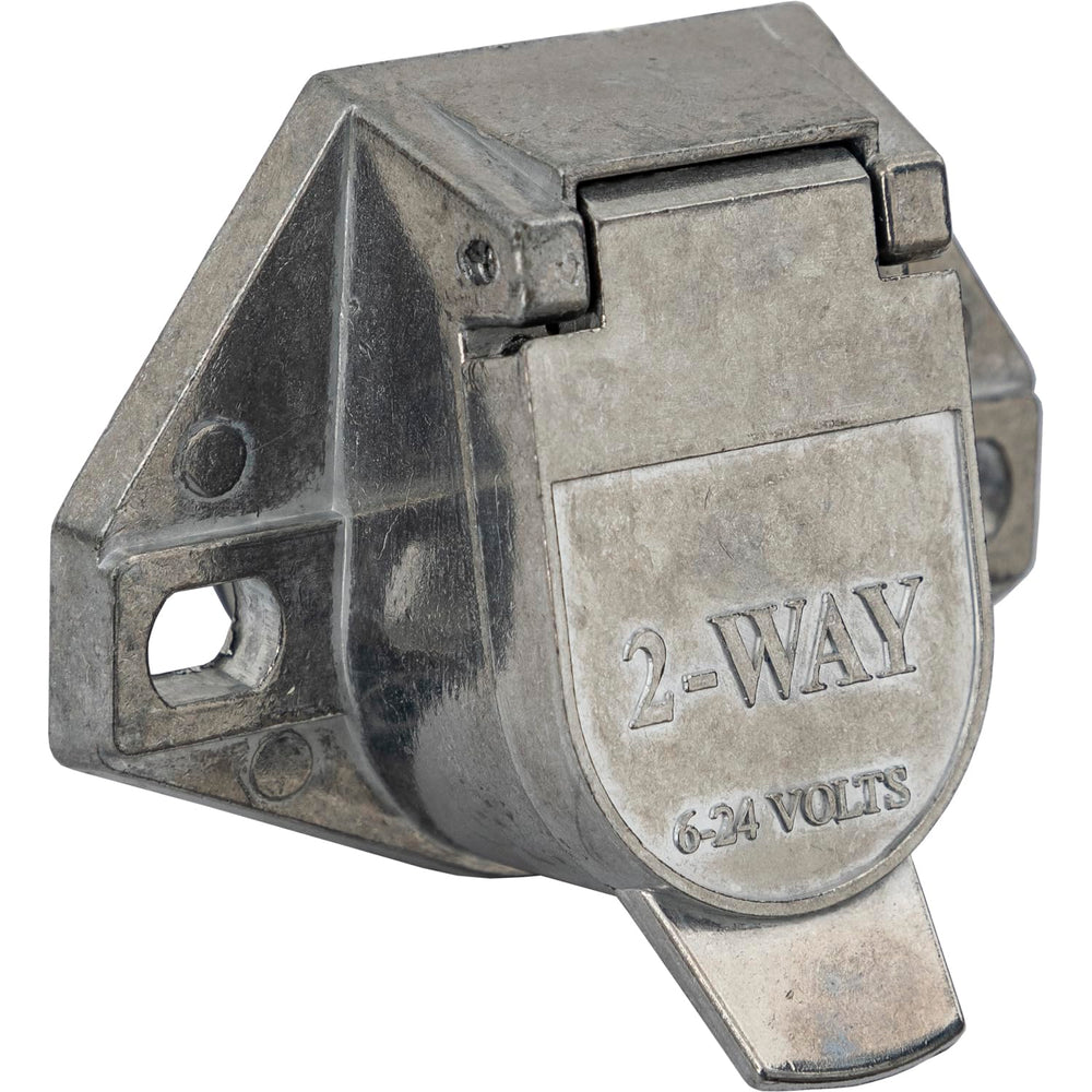 Buyers Products TC1012 2-Way trailer connector truck-side with vertical pins for reliable power