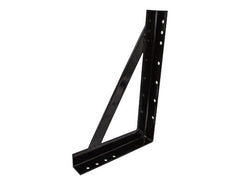 Underbody truck box brackets by Buyers Products 18x27 shown with universal hole pattern for quick setup.