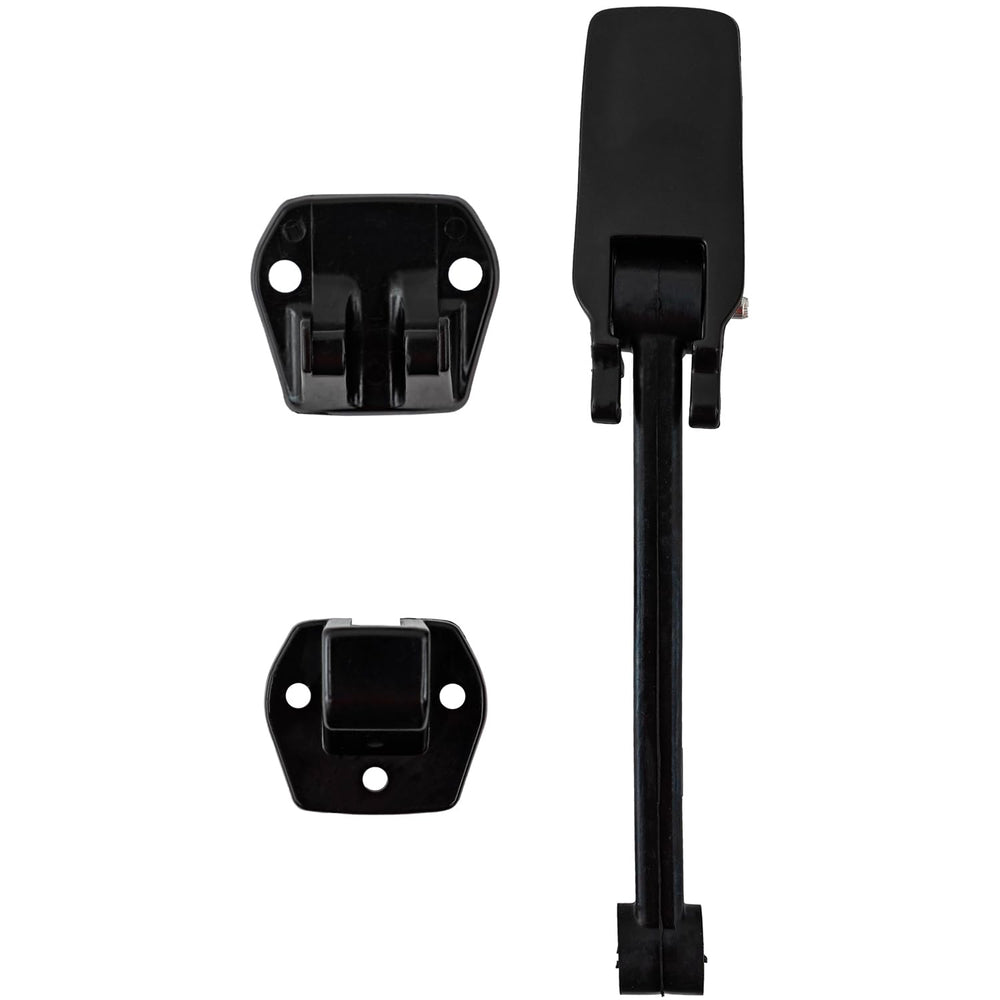 WJ211 hood catch polymer latch shown for corrosion resistance
