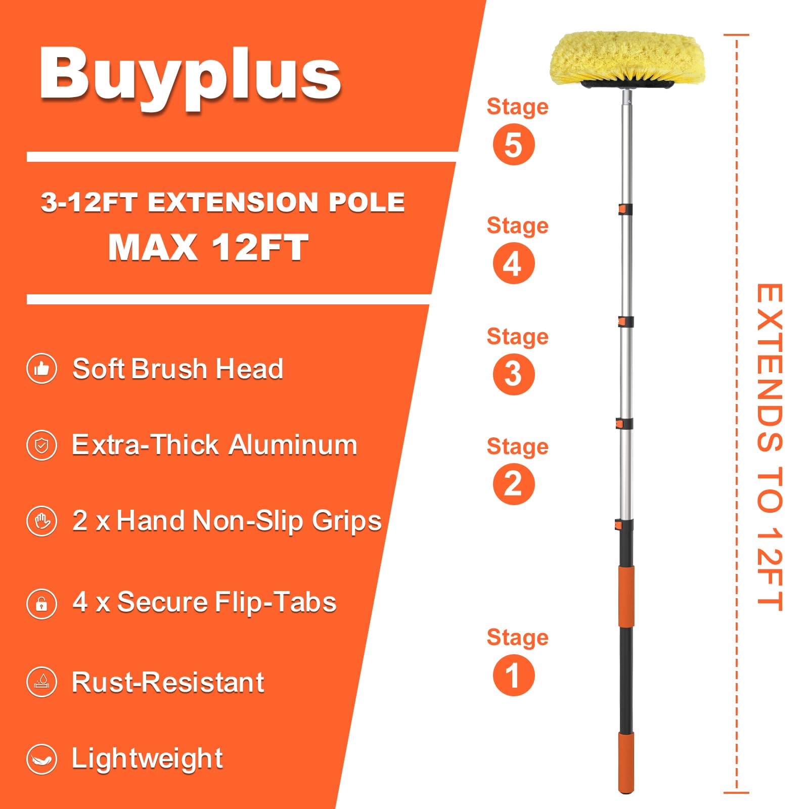 Buyplus compact storage design reduces clutter after use