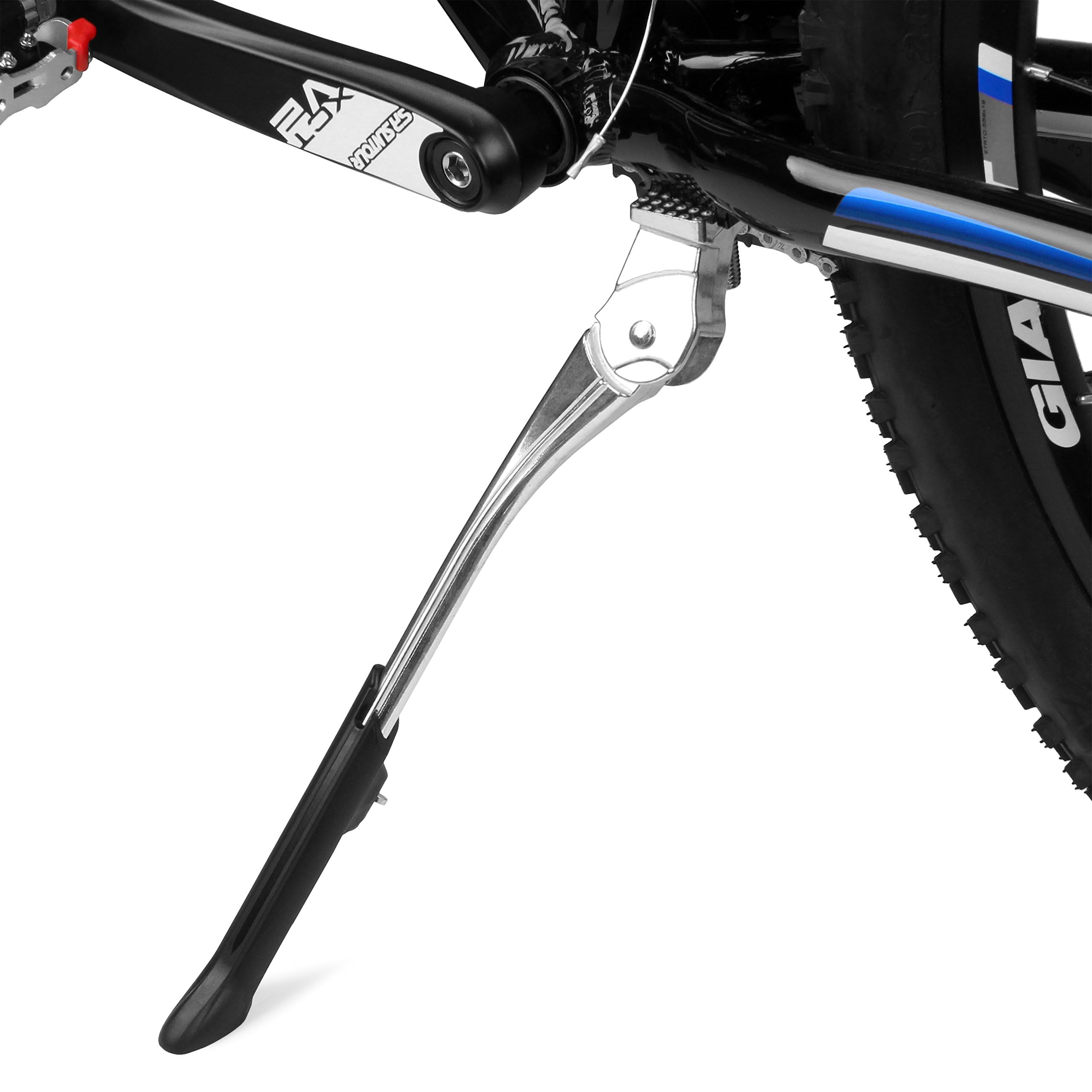 BV KA76 kickstand foot with non-slip sole enhances stability on wet surfaces.
