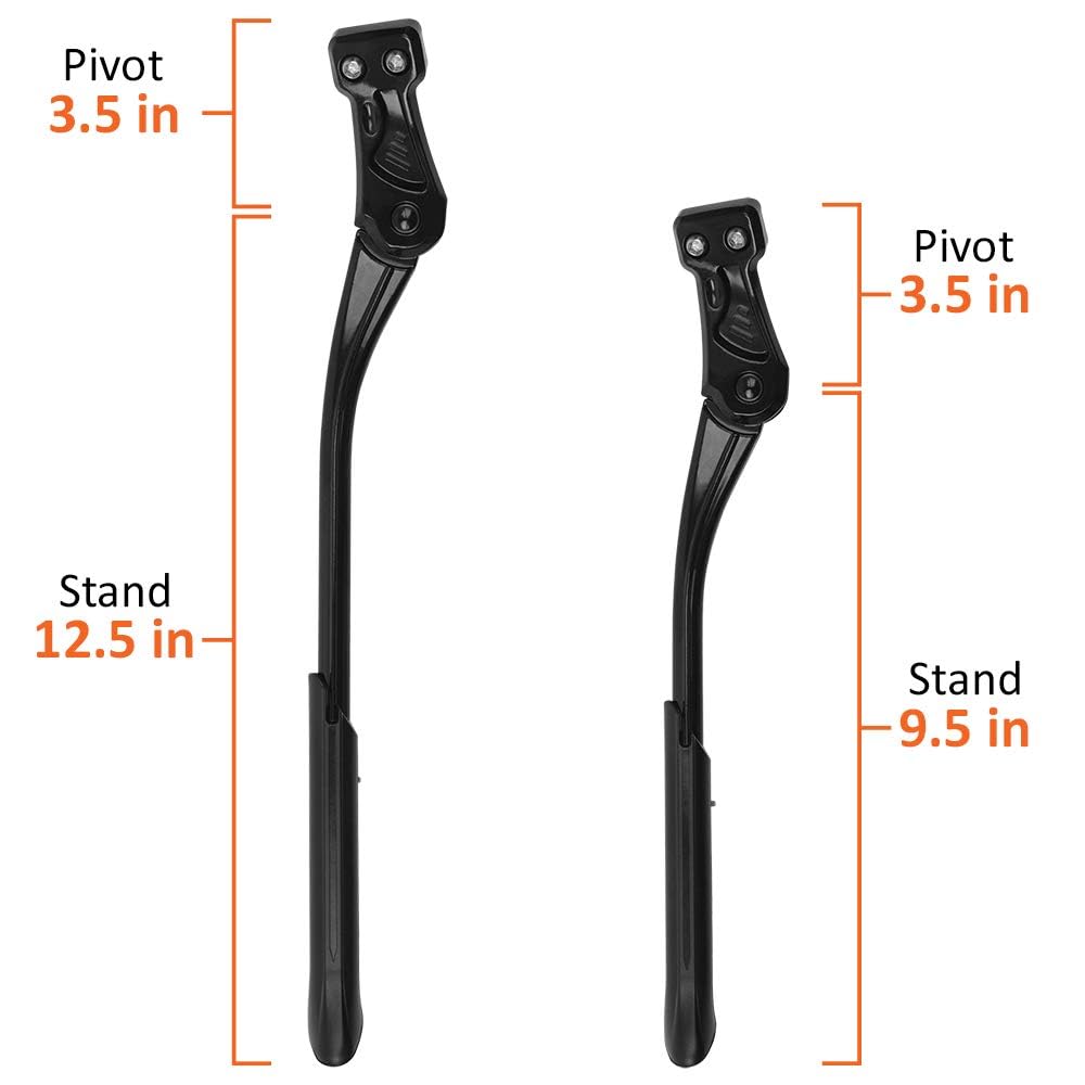 BV bike kickstand rear-seat mounting offers easy, tool-free setup