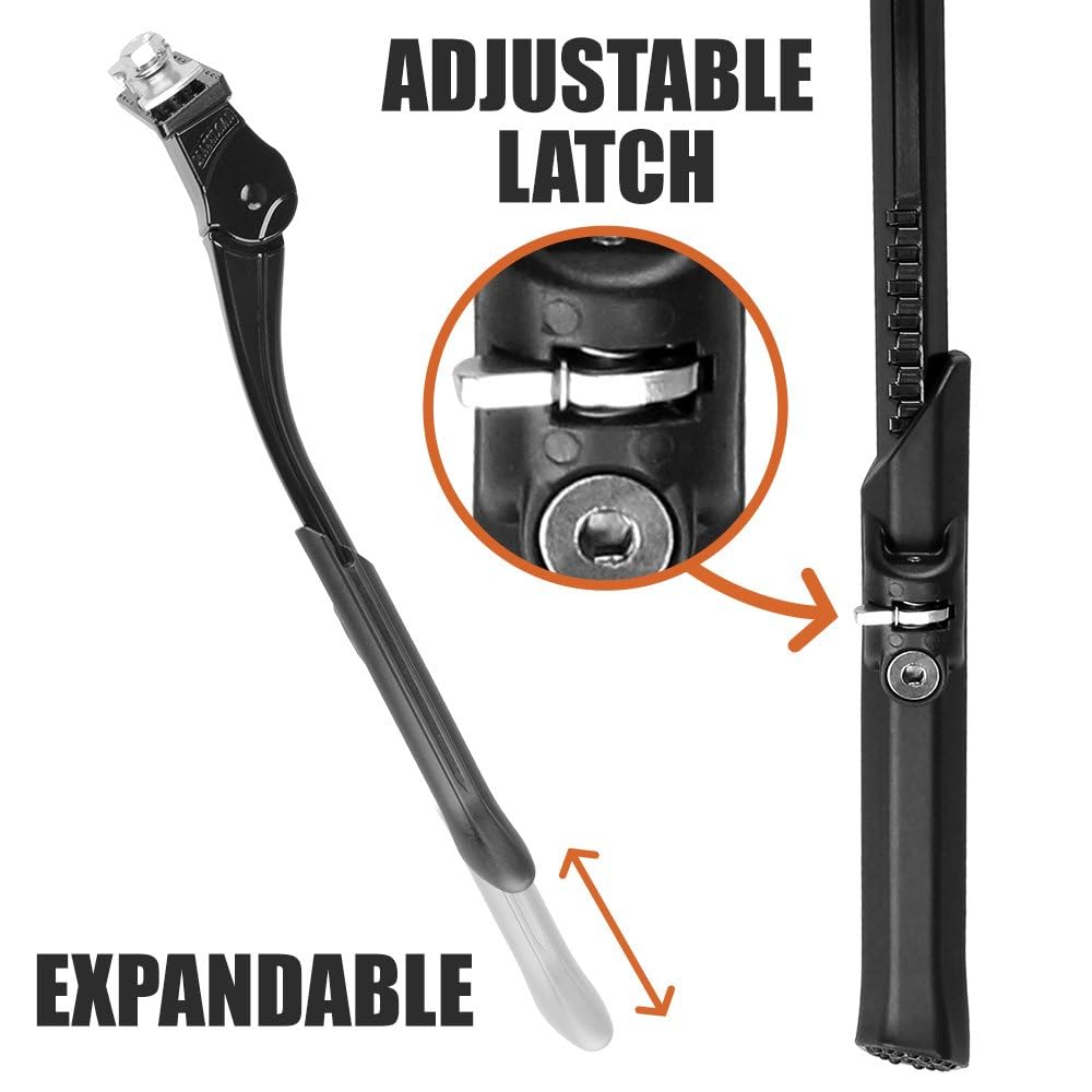 BV KA76 center-frame mount secures compatibility with 24-29 inch bikes.