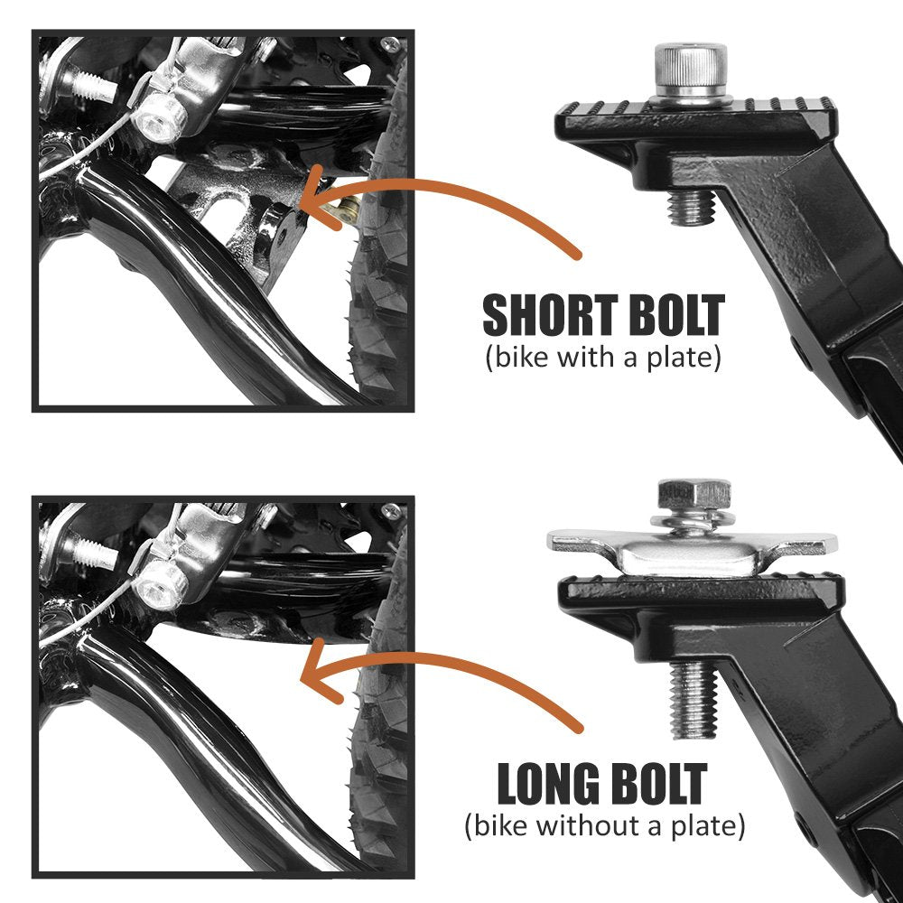 KA76 shows adjustable length without tools for on-the-go setups.