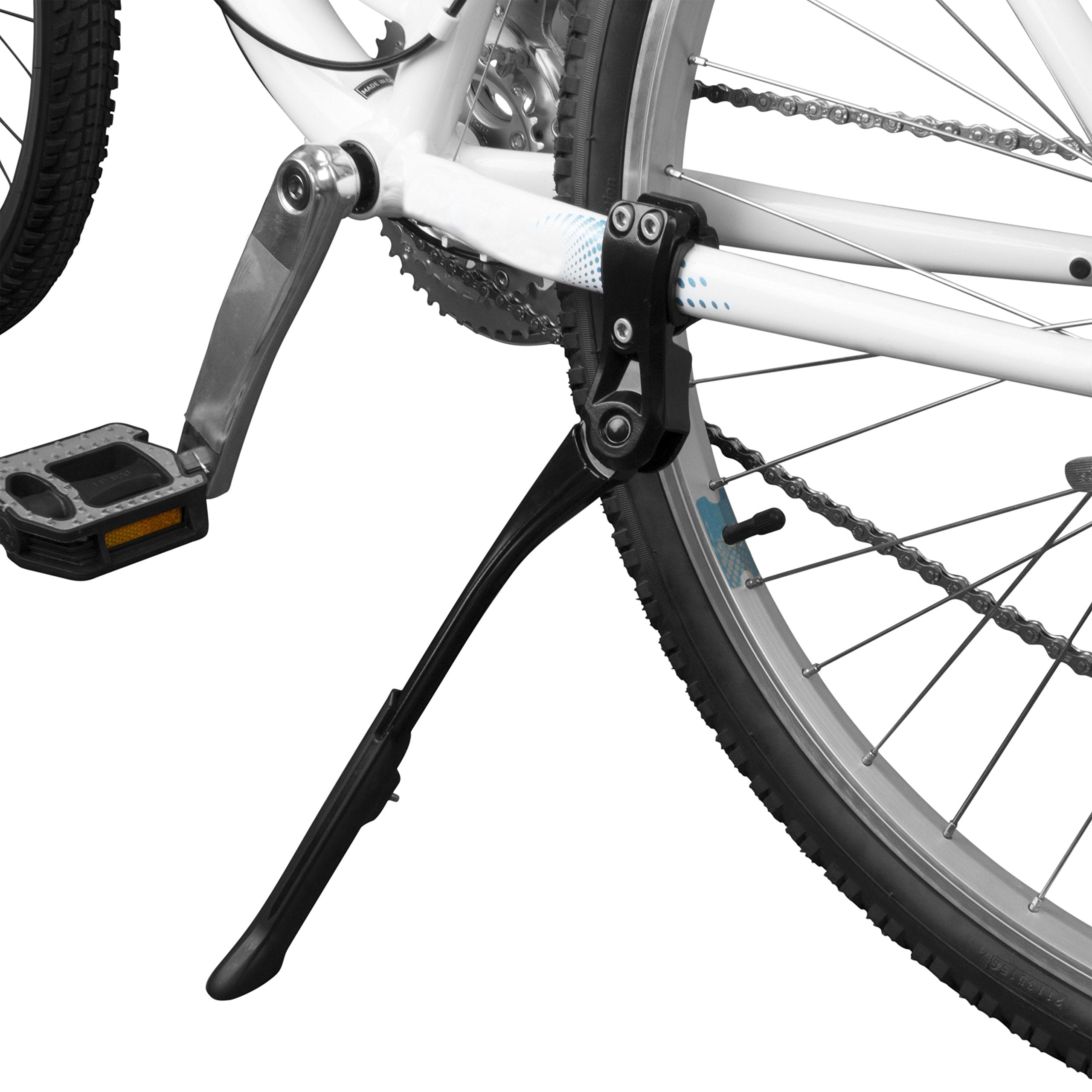 BV Rear Bike Stand with adjustable height for 24–28 inch bikes enabling stable parking