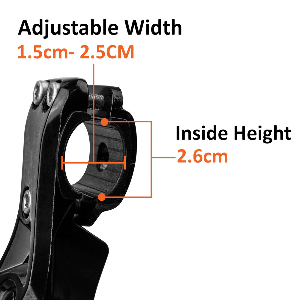 BV Rear Bike Stand clamp grip protects the bike frame during parking