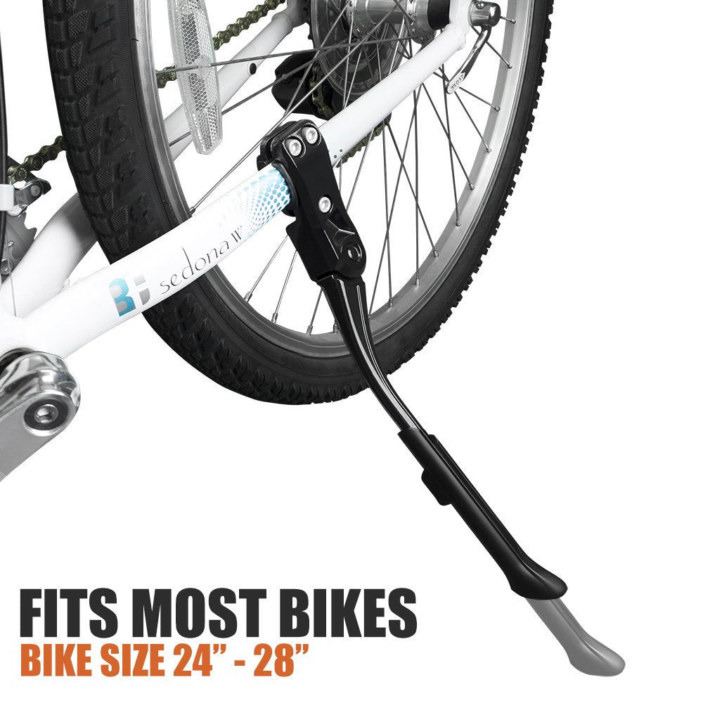 BV Rear Bike Stand non-slip foot provides secure contact on diverse surfaces