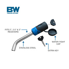 B&W TS51230 with double ball bearing security to reduce rattle.