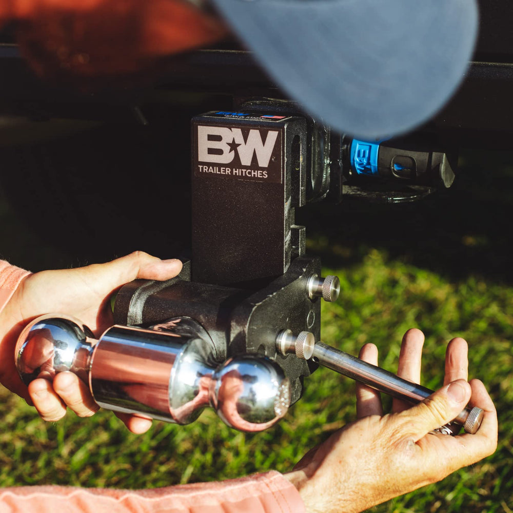 Two matching keys for convenient access and backup when towing.