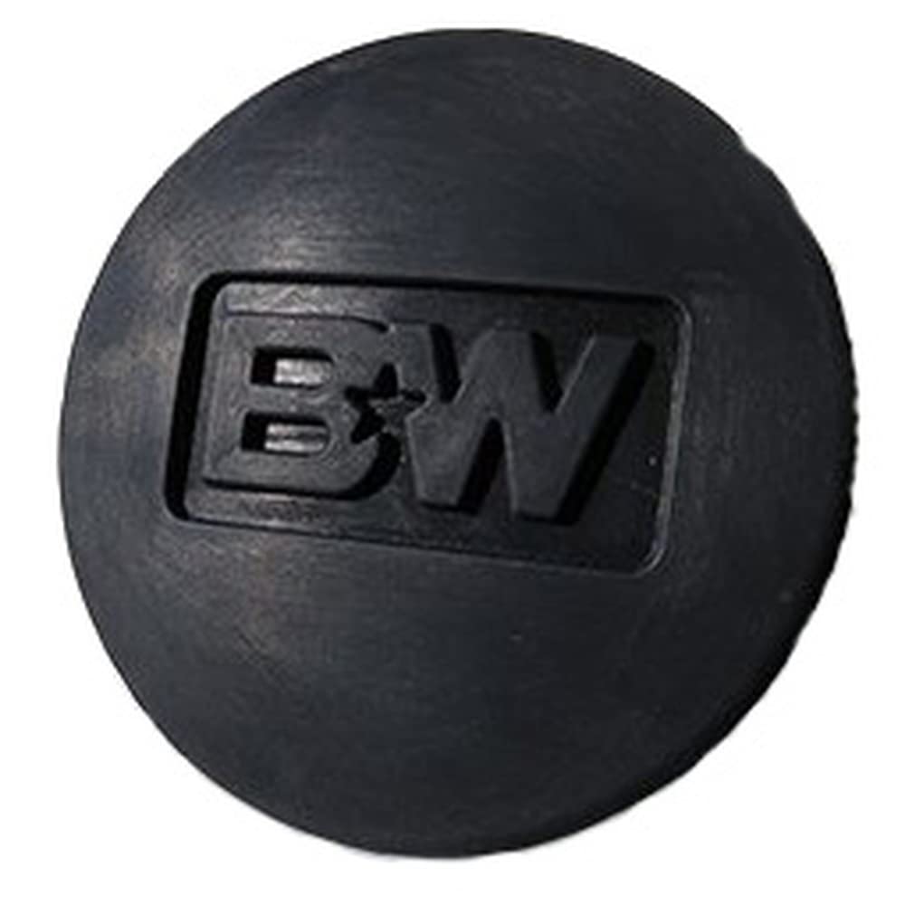 B&W Trailer Hitches rubber gooseneck gap hole cover protects the hitch area