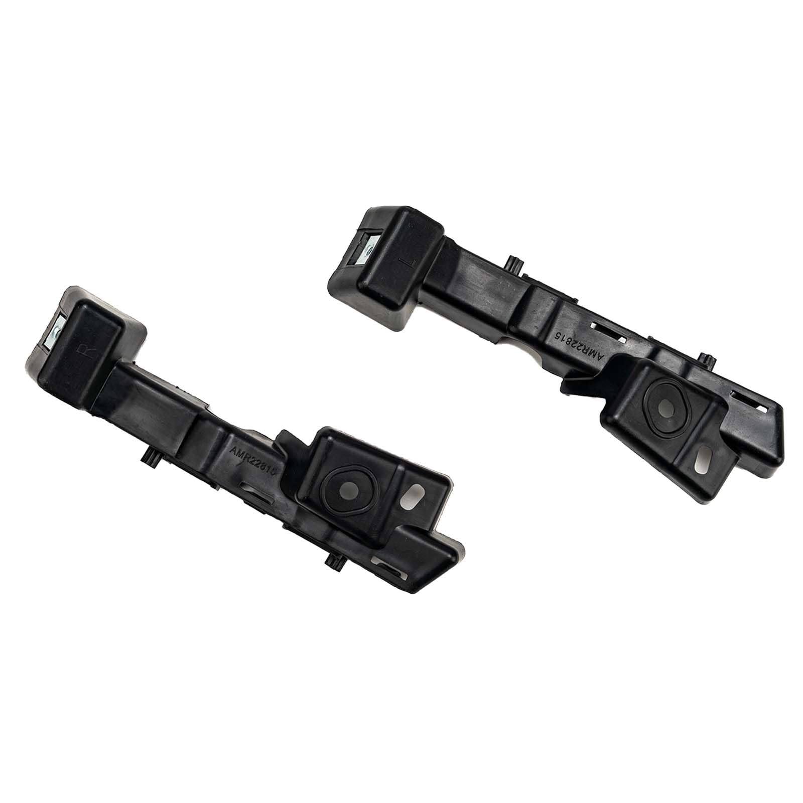 BXZ front bumper bracket, passenger-right side, black for Malibu — direct replacement part