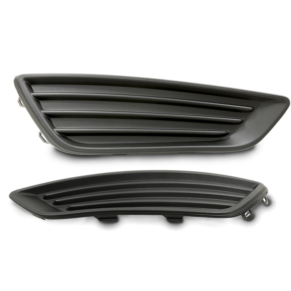 BXZ front bumper insert in matte black for Ford Focus
