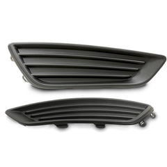 BXZ front bumper insert in matte black for Ford Focus