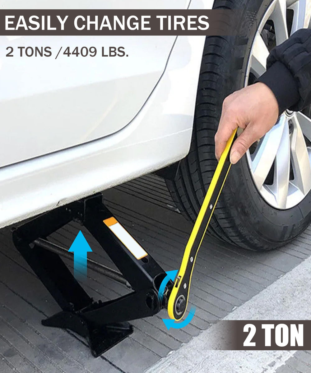 Bylikeho Ratchet Wrench included for secure lug removal