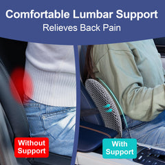 BYMECOST adjustable straps enable quick installation on car or office chairs
