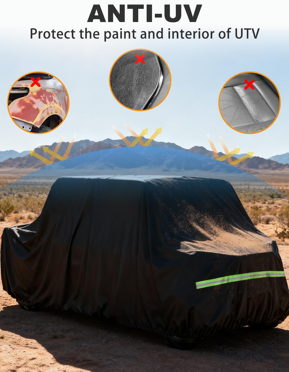BystralX UV-resistant design helps minimize sun damage and fading.