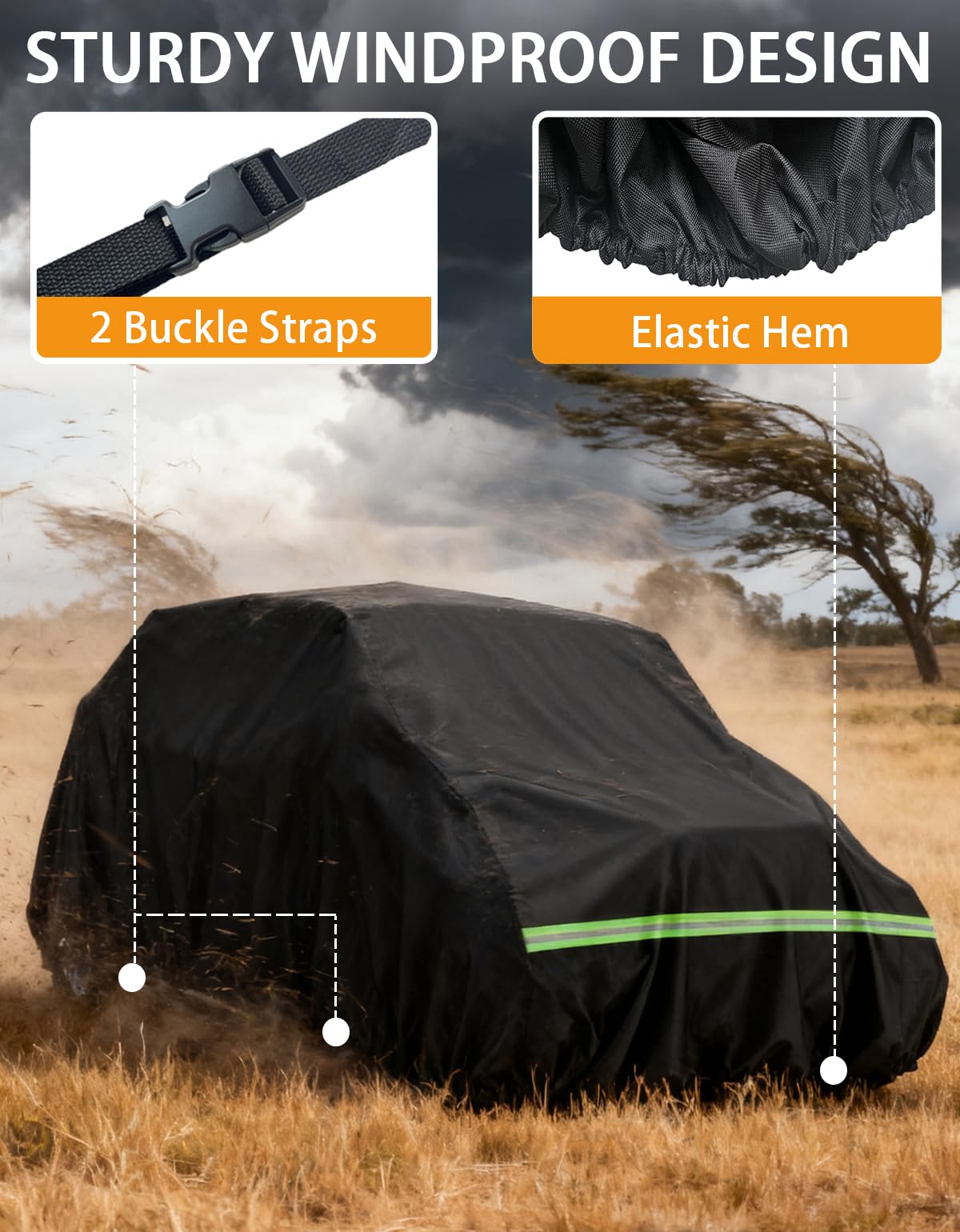 BystralX X3 MAX cover size 177x73x63 inches