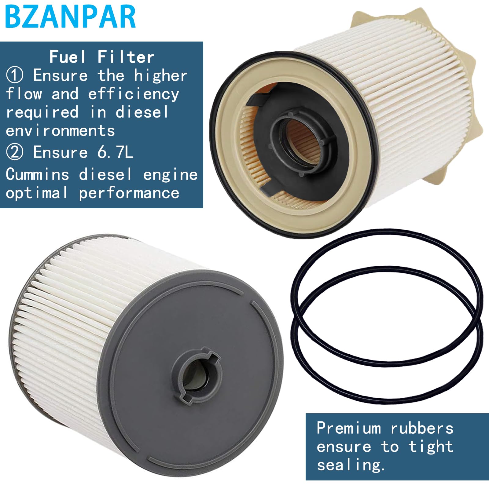 BZANPAR OE-compatible numbers help verify correct fitment.