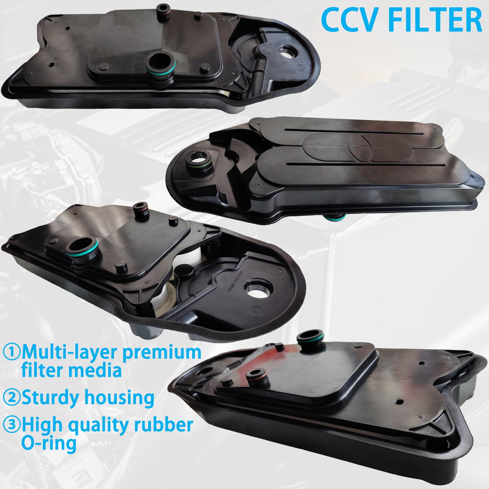 BZANPAR ccv-filter-compatibility supports reliable 6.7 Cummins operation
