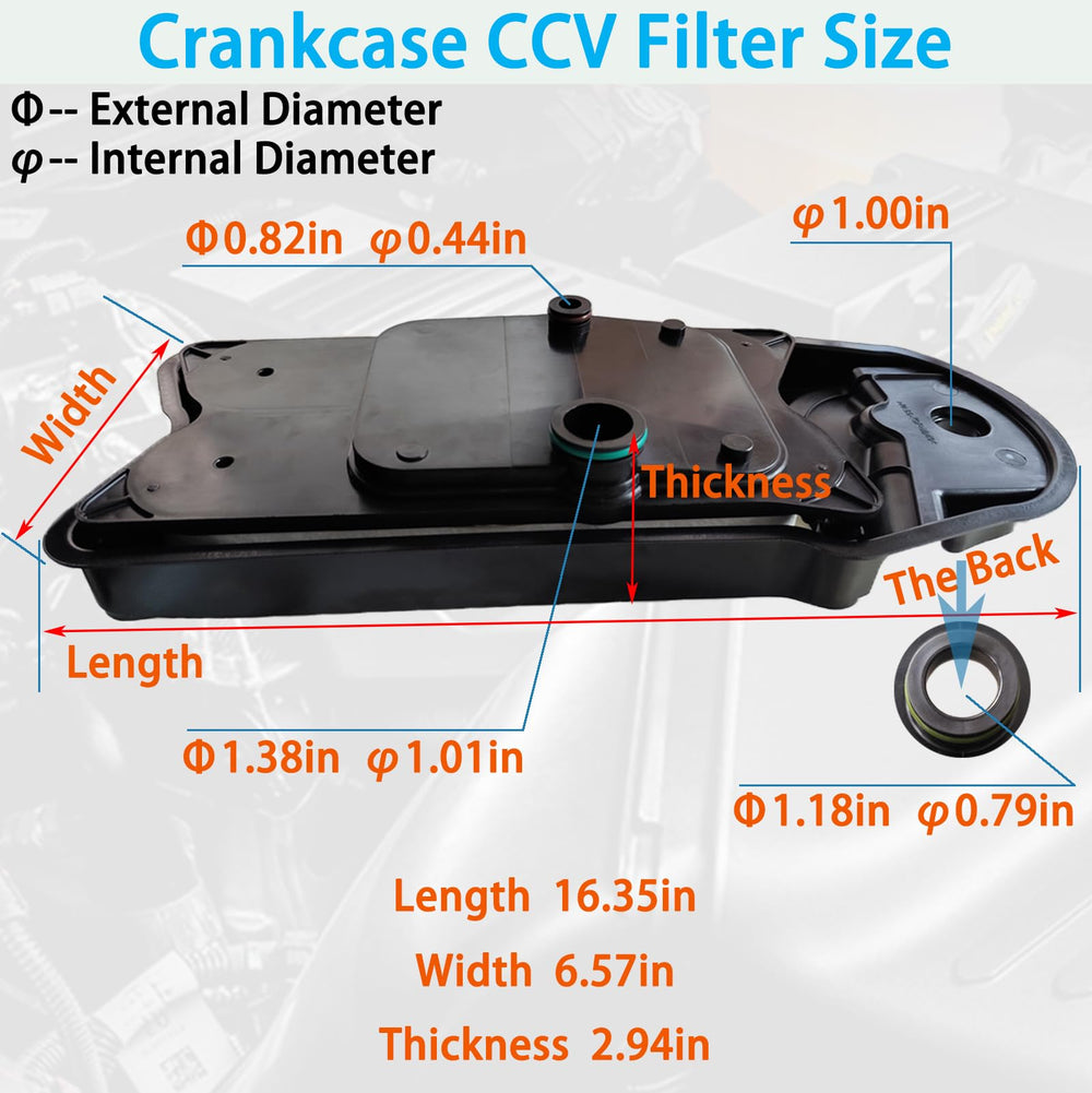 BZANPAR easy-fit-ccv-filter enables quick installation on 6.7 Cummins