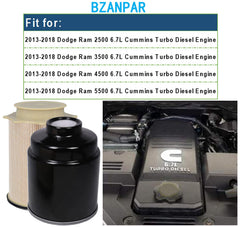 BZANPAR multi-layer media filter delivers high flow for diesel engines