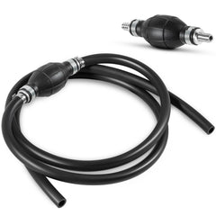 Bzcovac 38-inch fuel line assembly shown for marine use with secure six-foot hose.