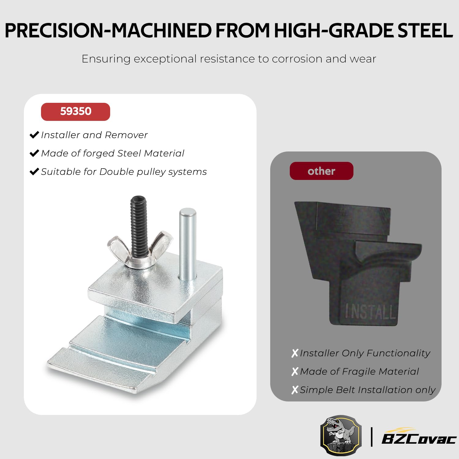 Bzcovac 59350 durable-steel-construction delivers reliable engine-bay performance.
