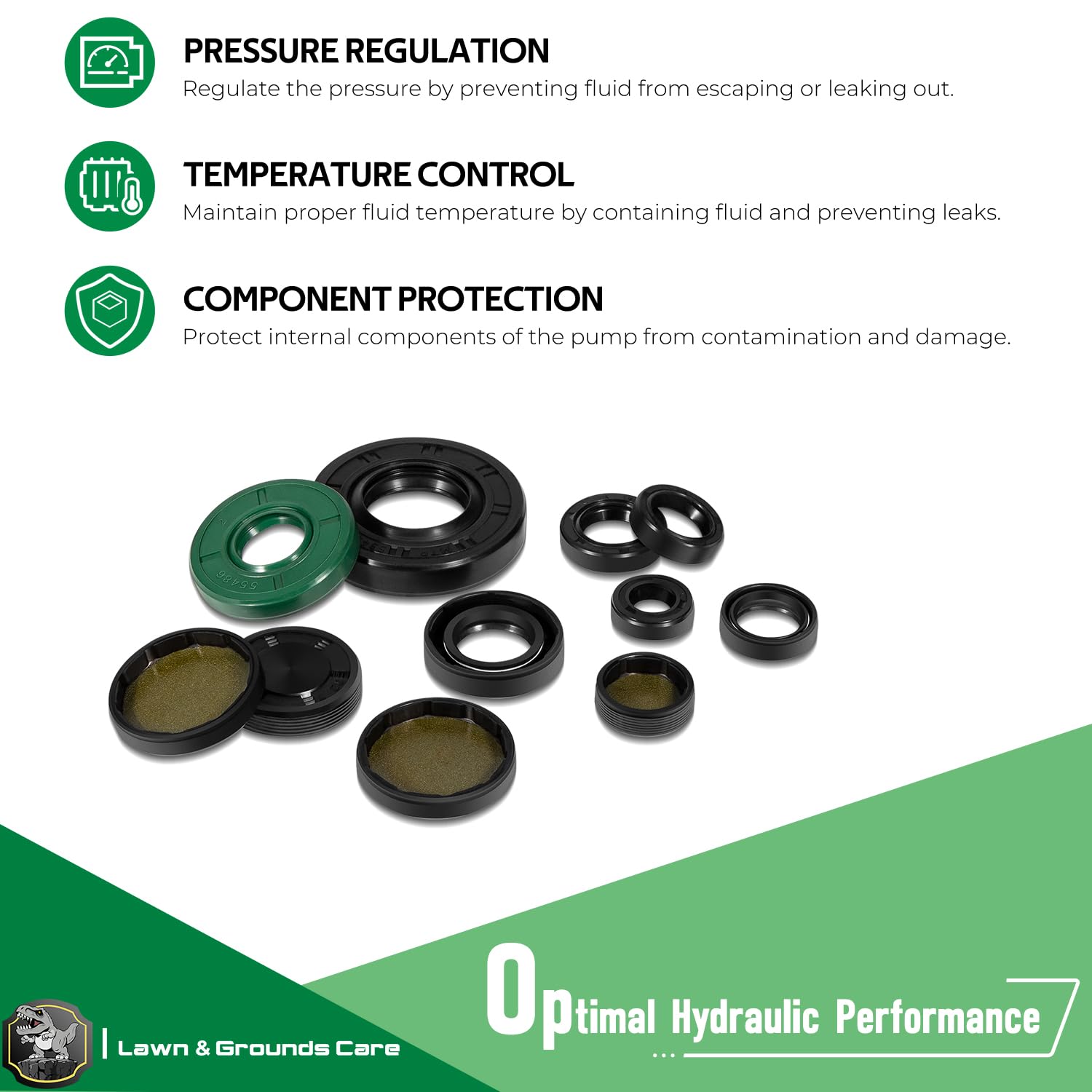Bzcovac 72994 transaxle kit for Hydro-Gear ZT-3200, includes gaskets and lips
