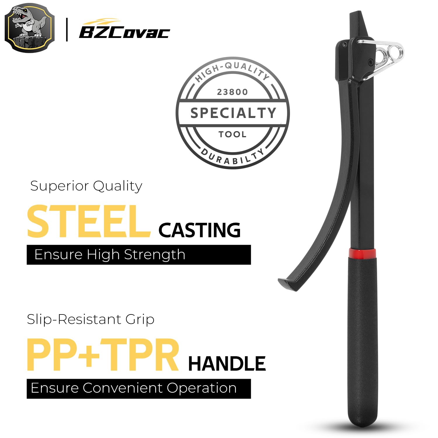 Bzcovac flywheel-turner provides ergonomic grip for clutch work and engine maintenance.