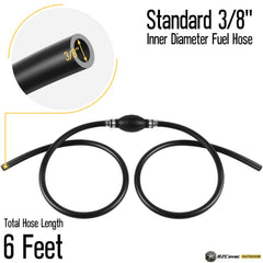 Bzcovac 360-degree clamps secure the hose for leak-resistant connections.