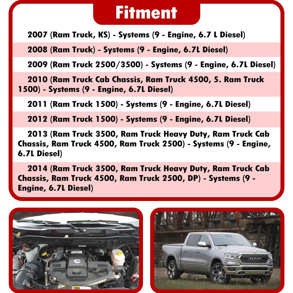 Bzumperyz Dodge Ram 6.7L Cummins wrench in use, showing compatibility with multiple bolt sizes.