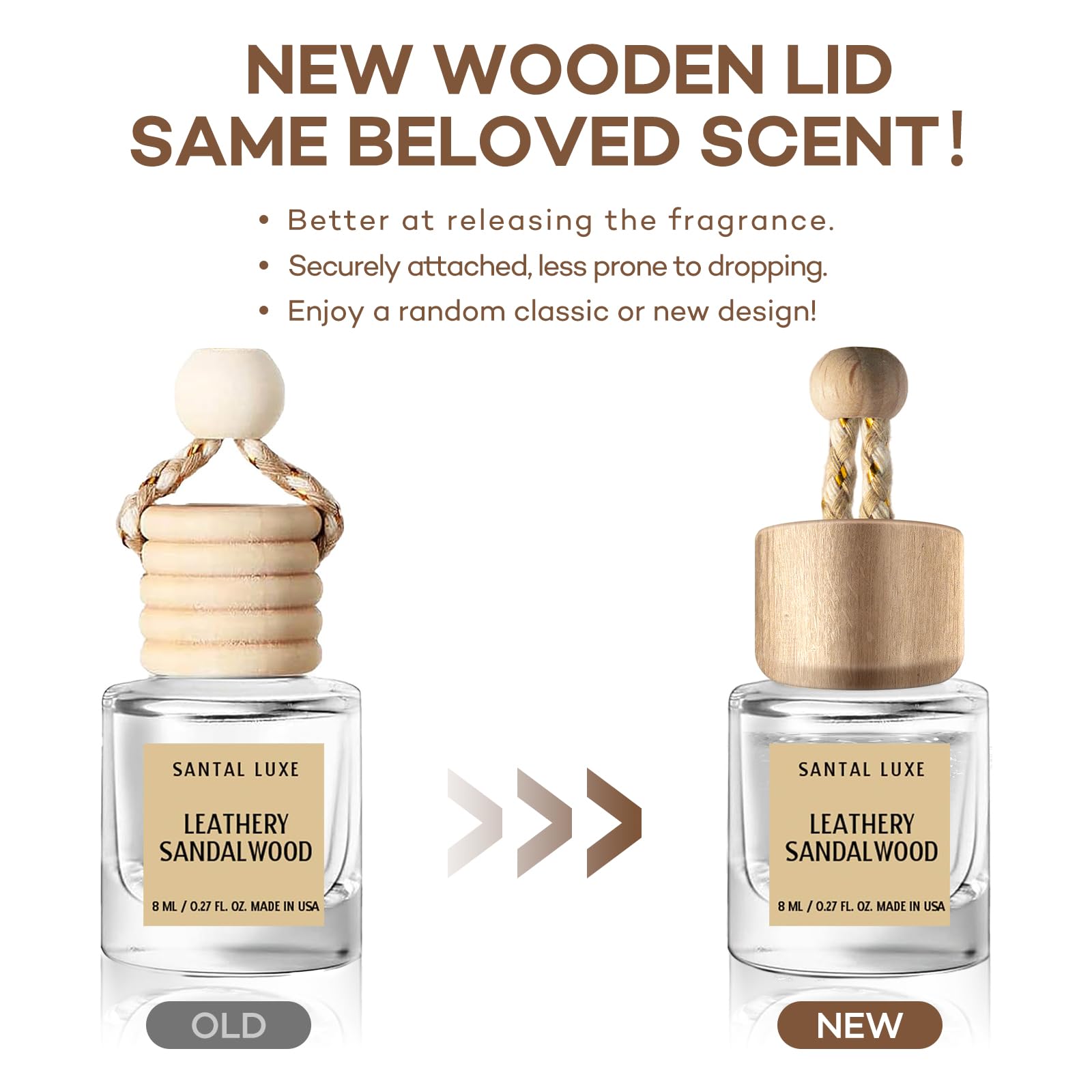 C Classy long-lasting fragrance for 30 days keeps your car smelling inviting.