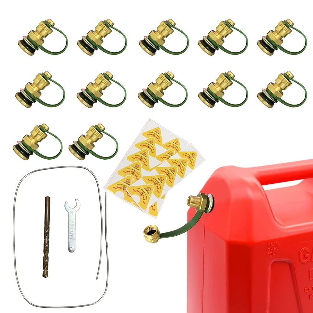 C CLINK brass fuel can vent cap for durable fast-flow venting