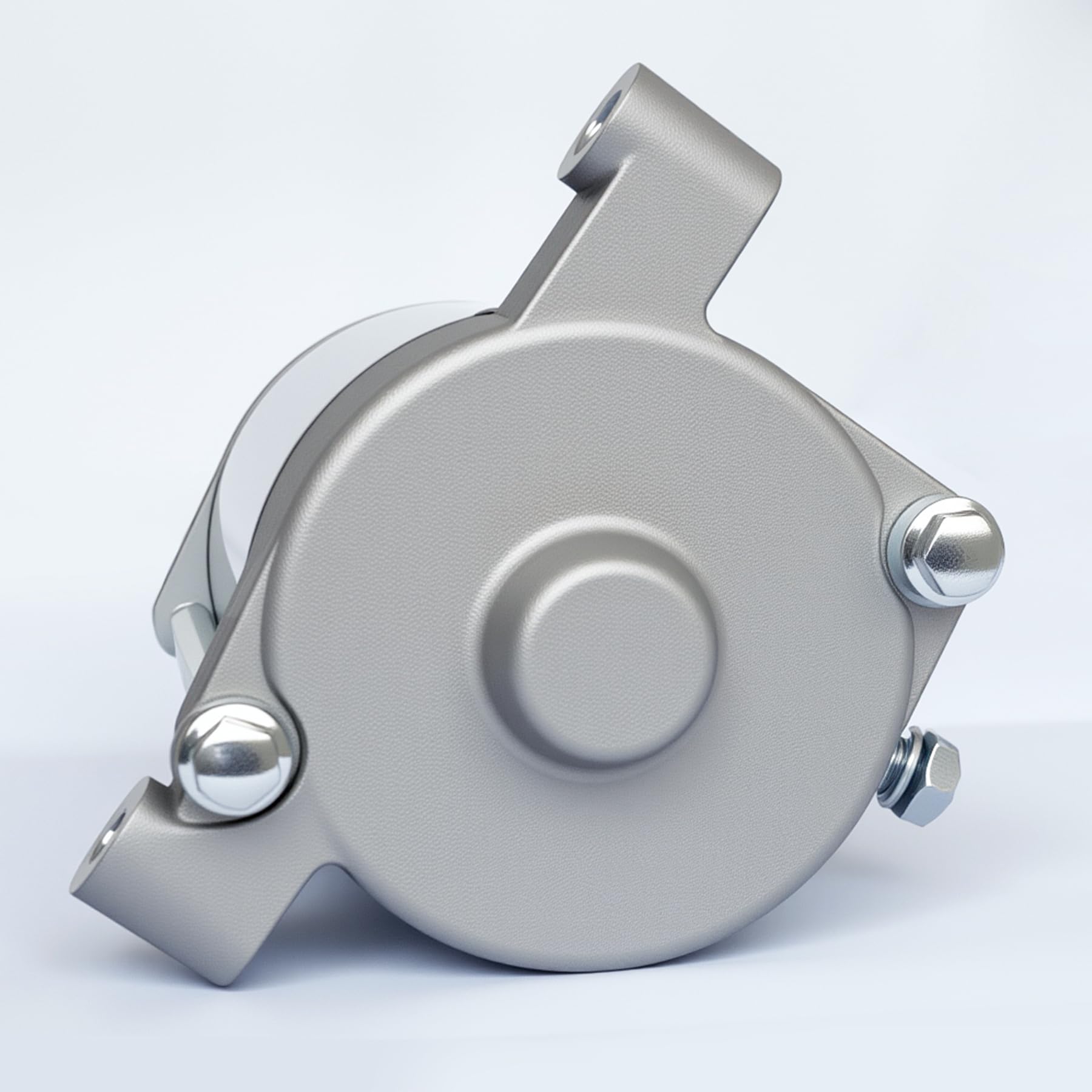 Starter motor terminal with quick-connect by C CLINK for wiring.