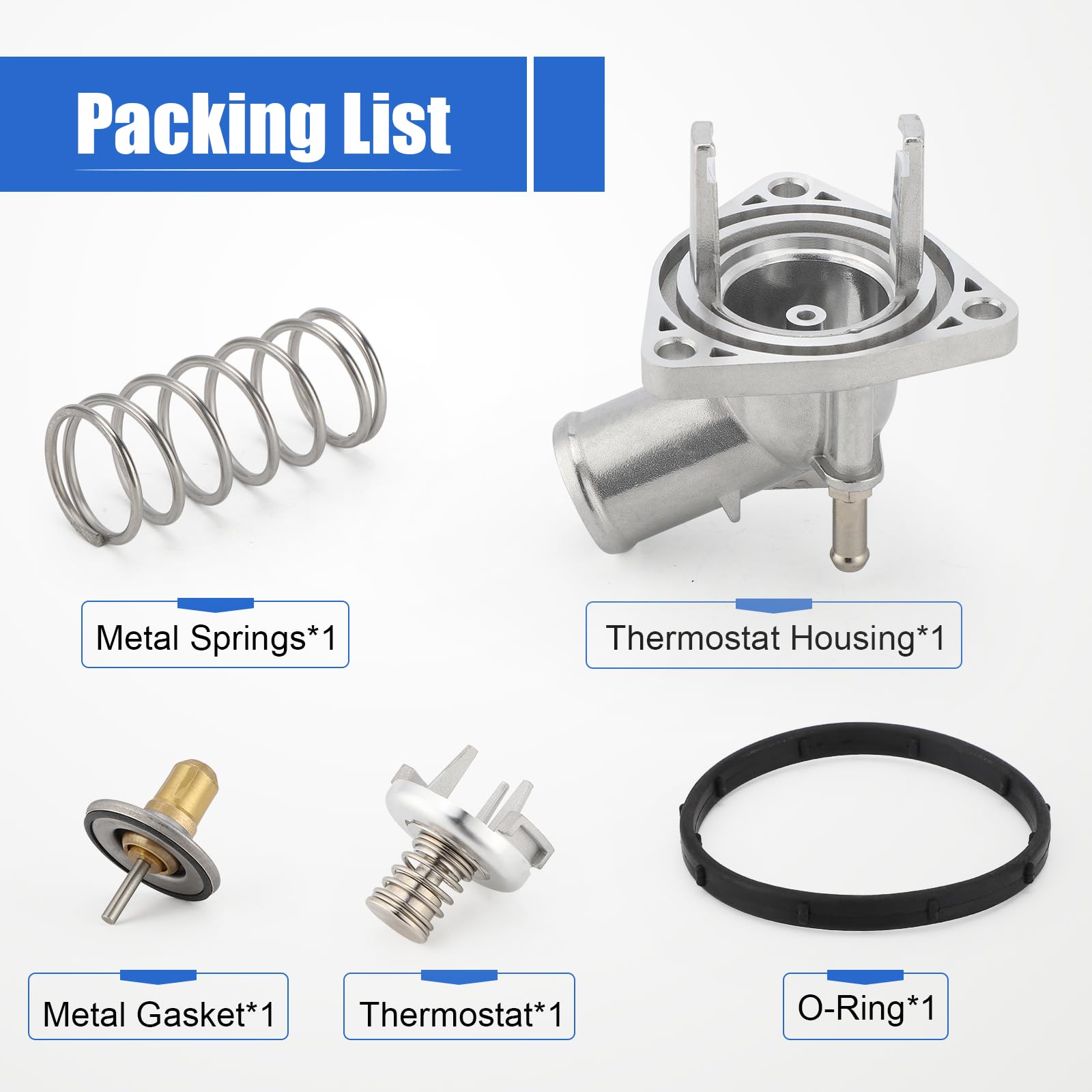 C-Tzu tested and calibrated thermostat housing ensures reliable performance out of the box.