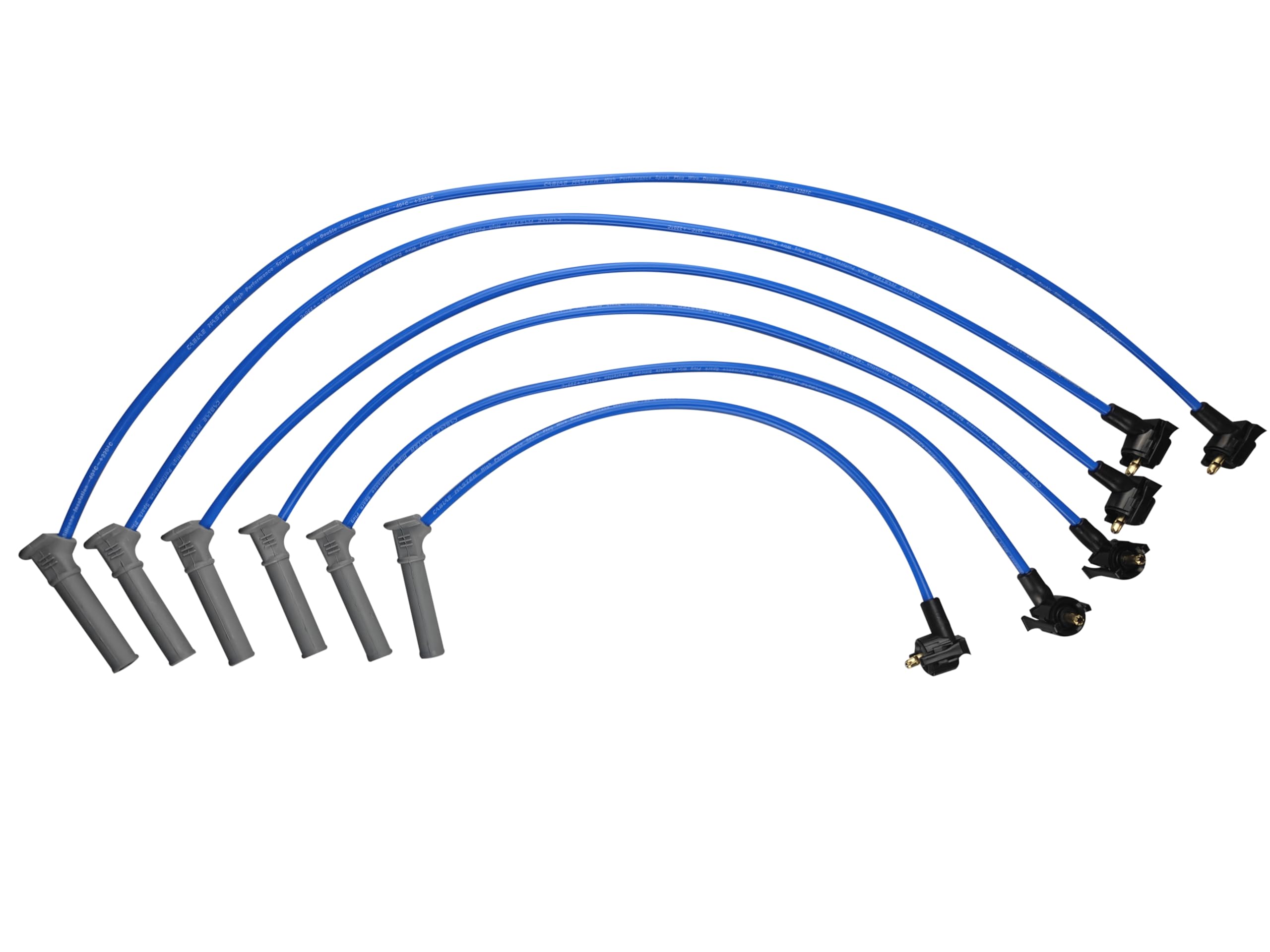 Cable Master premium silicone jacket and boots provide high-temperature protection and reliable insulation.